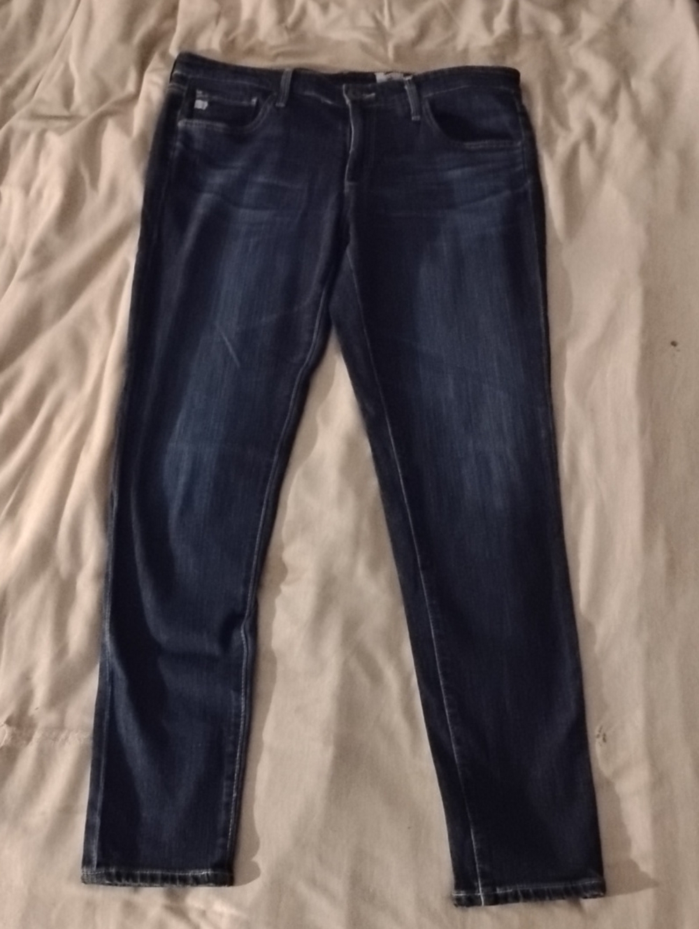 AG Adriano Goldschmied Dark Indigo Skinny Jeans